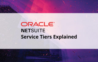 NetSuite Service Tiers
