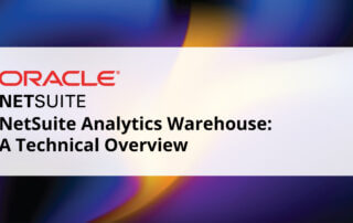 NetSuite Analytics Warehouse Blog