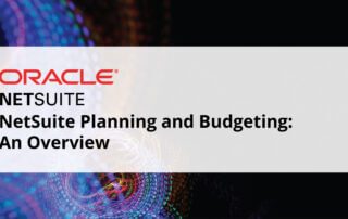 NetSuite Planning and Budgeting Blog